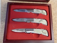 Winchester Limited Edition Knives in one case