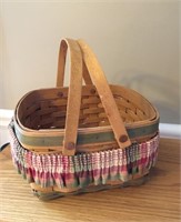 Longaberger Basket with Two Handles