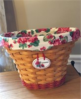 Longaberger Basket -- Gernaium