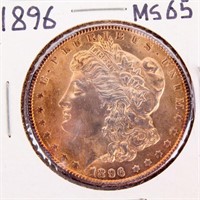 Coin 1896-P Morgan Silver Dollar Uncirculated