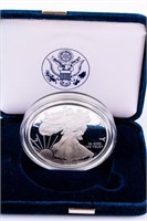Coin 2010 W Proof  American Silver Eagle in Box