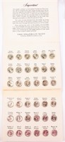 Coin  Franklin Mint Presidential Mini Coin Set