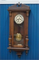Antique German Silva Junghans Gong Wall Clock