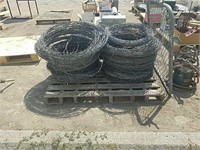 2 rolls barbed wire