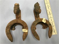 2 Cast iron boot removers             (k 58)