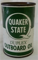 QUAKER STATE DUPLEX OUTBOARD MOTOR OIL COIN BANK