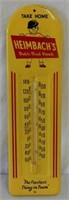 VINTAGE HEIMBACH'S BREAD METAL THERMOMETER