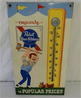 ORIGINAL PABST BLUE RIBBON BEER THERMOMETER