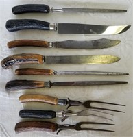 9 pcs. Antique Cutlery