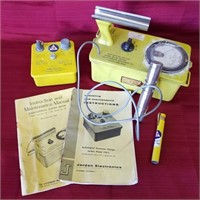Vintage Radiological Survey Meter & Charger