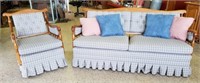 Vintage Maple Sofa & Chair Set
