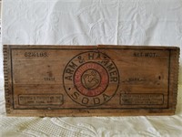ca. 1930 Arm & Hammer Advertising Shipping Crate