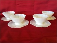 Monax American Sweetheart Berry Bowl & Saucer Set