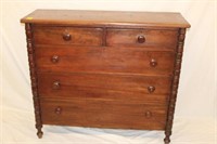 Two over Three Pine & Poplar Chest Southern