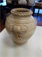 Vase with elephant head