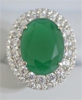 8.22ct Emerald Ring