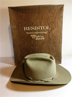 Resistol Western Hat, size 7 with Original Box