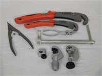 Tools - 8 Cutters and wrenches - pipe tools