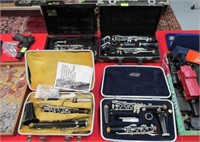 LOT OF CLARINET INSTRUMENTS