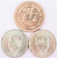 Coin Mexican Silver Coin Lot Nice Coins!