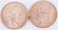 Coin 2 Morgan Silver Dollars 1897-P & 1903-P