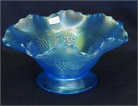 Dugan Vintage dome ftd ruffled bowl - celeste blue