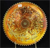 Wishbone ftd 9" plate - marigold