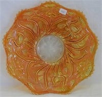 Field Thistle 9" plate - marigold