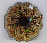 Pinecone 7" plate - blue