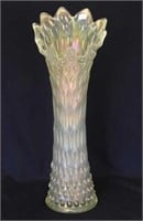 Rustic 18 1/2" funeral vase - white