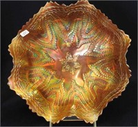 Dragon's Tongue ftd ruffled bowl - marigold