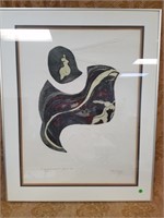 SIGNED AND NUMBERED FRAMED PRINT BUCSDORFF