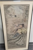 ORIGINAL CHINESE WATERCOLOR 100 YEARS OLD PLUS