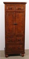 large free standing jewelry armoire with mirrored
