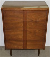 Mid Century Modern chest of drawers, 42" tall x