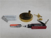 Tools - Mixed - saw, ratchet, Swiss
