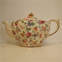 Vintage Chintz Sadler England. Teapot
