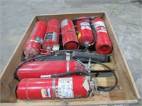 (qty - 7) Fire Exstinguishers-