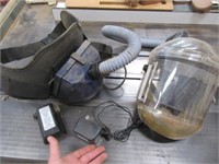 belt pack respirator & mask (rechargable)
