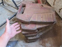 6 heavy tractor weights (50lbs each)