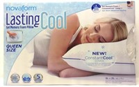 NovaForm Lasting Cool Queen Memory Foam Pillow