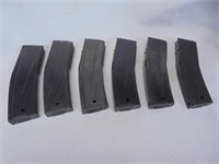 Lot of 6 .30 cal magazines
