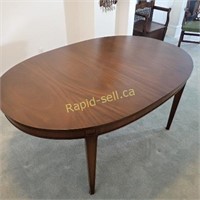 Walnut Oval Table