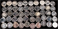 Coin 50 Gem Proof Silver Roosevelt Dimes