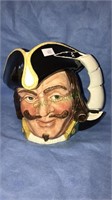 Royal Dalton captain Henry Morgan Toby mug,