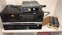 Technics cassette player, MCS AM/FM stereo,
