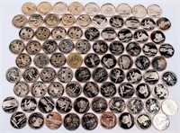 Coin 84 Proof Washington Quarters