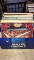Box lot of record albums including Ringo, the