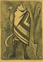 DIEGO RIVERA "SICKLE & PONCHO" OFFSET LITHOGRAPH