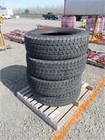 (4) Goodyear LT275/70R18 Tires